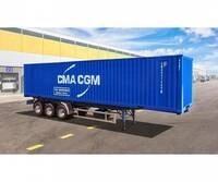 Italeri 510003951 - 1:24 Container Auflieger 40Ft Modellbau