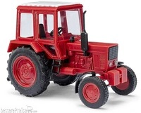 Busch H0 (1:87) 51304 - Belarus MTS 80, Rot Modellbahn