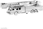 Metal Earth 502607 - Metal Earth: Fire Truck Spielzeug