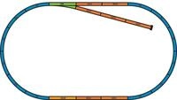 Piko H0 (1:87) 55366 - Bettung f&uuml;r A-Gleis Set A+B Modellbahn