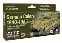 Vallejo 71206 - German WWII Colors 19401945 18 ml Modellbau