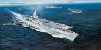 Trumpeter 05628 - 1:350 German Navy Aircraft Carrier DKM Peter Strasser Modellbau