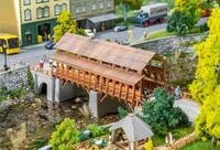 Faller H0 (1:87) 120527 - Eisenbahn-Holzbr&uuml;cke Modellbahn