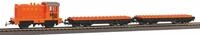 Piko H0 (1:87) 57143 - Start-Set mit Bettung G&uuml;terzug mit Klemmbausteine-Wagen...