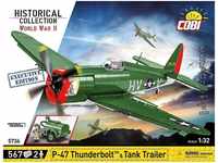 Cobi 5736 - P-47 Thunderbolt & Tank Trailer - Executive Edition Modellbau