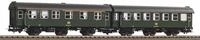 Piko H0 (1:87) 58265 - 2er Set Umbauwagen AB3yg + B3yg DB IV Modellbahn