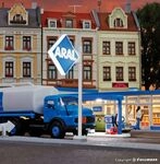 Viessmann H0 (1:87) 1376 - H0 ARAL-Schild mit LED-Beleuchtung Modellbahn