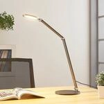Lucande LED-Schreibtischlampe Mion, 41 cm, rund, dimmbar