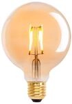 LED-Globelampe E27 4,1W 310lm warmwei&szlig; gold 3erSet