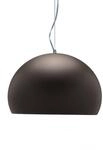 Kartell Small FL/Y LED-H&auml;ngeleuchte braun matt