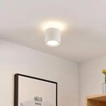 Arcchio Deckenlampe Walisa, &Oslash; 10 cm, wei&szlig;, Diffusor, GU10