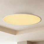 Lindby LED-Deckenlampe Narima, CCT, &Oslash; 80 cm, silber