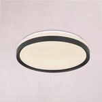 LED-Deckenleuchte Sonny, schwarz, CCT, &Oslash; 39 cm