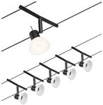 Paulmann Wire Sheela Seilsystem, 5-fl. 5 m schwarz