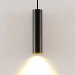 Arcchio Ejona Pendelleuchte, H&ouml;he 27 cm, schwarz, Alu