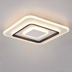 LED-Deckenleuchte Jora eckig, 39,5 x 39,5 cm