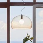Kartell FL/Y H&auml;ngeleuchte, &Oslash; 52 cm, braun