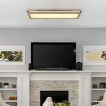 LED-Deckenleuchte Karla rechteckig, L&auml;nge 80 cm