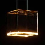 SEGULA LED-Floating-Cube 86 E27 4,5W warmwei&szlig; klar