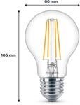 Philips LED-Lampe E27 7W 850lm 4.000K klar 6er