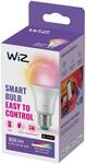 WiZ A60 LED-Lampe matt WiFi E27 8,5W RGBW