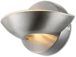 LED-Wandleuchte Cosimo, nickel matt