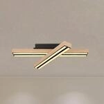 LED-Deckenlampe Doro, L&auml;nge 51,5 cm, eiche, Holz