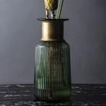 KARE Vase Barfly, gr&uuml;n, Glas, H&ouml;he 30 cm, mundgeblasen