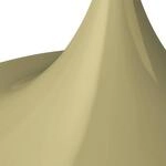 GUBI H&auml;ngeleuchte Semi, &Oslash; 47 cm, fenchelsamen-creme gl&auml;nzend