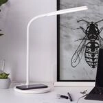 LED-Schreibtischleuchte Joni, wei&szlig;, H&ouml;he 34 cm, CCT, dimmbar