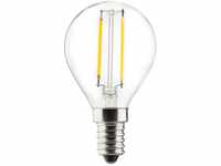 Müller Licht LED-Leuchtmittel, E14 G45 2 W 2.700 K Filament