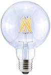 SEGULA LED-Globe G95 E27 6,5W 2.700K dimmbar klar