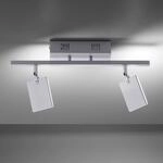 LED-Deckenlampe PURE Mira, diamond, 2-flammig, Remote, CCT