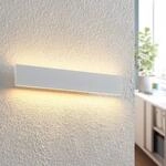 Lindby LED-Wandleuchte Ignazia, 47 cm, wei&szlig;, Metall, up/down