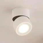 Arcchio LED-Deckenstrahler Rotari, wei&szlig;, 1-flg., 1987lm