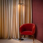 LED-Stehlampe Celeste, schwarz, H&ouml;he 174 cm, Metall