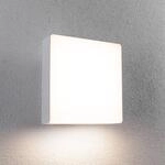 Paulmann LED-Au&szlig;enwandleuchte Azalena, Sensor, wei&szlig;