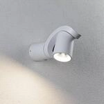 Paulmann LED-Au&szlig;enwandleuchte Cuff, Sensor, wei&szlig;