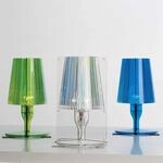 Kartell Take Designer-Tischleuchte, olivgr&uuml;n