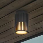 Au&szlig;endeckenleuchte Aludra, IP54, anthrazit, Aluminium