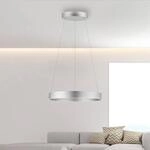 LED-H&auml;ngeleuchte PURE E-Clipse, stone, &Oslash; 70 cm, Metall, CCT