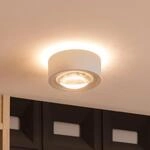 Arcchio LED-Deckenlampe Rotari, Linse, 2-fl. starr