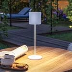 Paulmann LED-Akku-Tischleuchte Tuni, wei&szlig;, Kunststoff, IP44