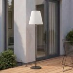 Lucande Terrassenleuchte Jaimy, schwarz, Aluminium, 150 cm