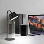 LED-Akku-Tischleuchte Voet, dimmbar sandschwarz