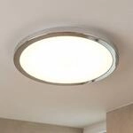 LIGHTME LED-Deckenleuchte Aqua &Oslash;30,2cm chrom