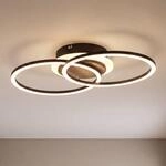 LED-Deckenlampe Giro 3-flammig rund Fernbedienung
