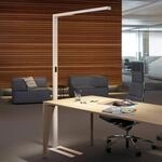 LED-Sensor-Stehlampe MAULsirius, wei&szlig;, CCT, dim, Standfu&szlig;