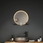 Paulmann Miro LED-Wandspiegel CCT &Oslash;50cm Framelight
