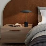Beacon Tischleuchte Loft, schwarz, H&ouml;he 42 cm, Fu&szlig; Marmor